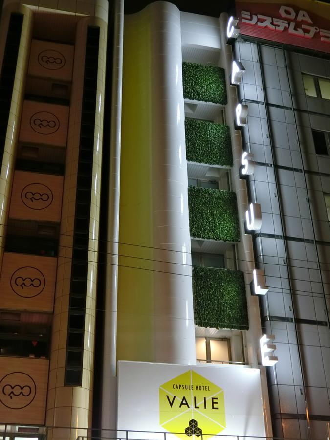 Capsule Hotel Valie Ebisucho Osaka Bagian luar foto